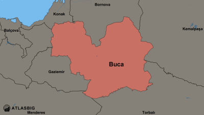 Buca ve Komşu İlçeler Haritası Thumbnail