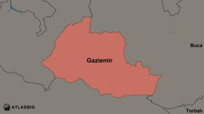 Gaziemir ve Komşu İlçeler Haritası Thumbnail