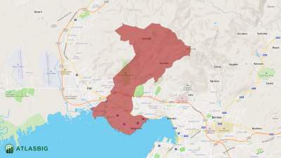 Karşıyaka, İzmir Haritası ve Nüfus İstatistikleri Thumbnail