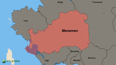 Menemen ve Komşu İlçeler Haritası Thumbnail