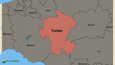 Torbalı ve Komşu İlçeler Haritası Thumbnail