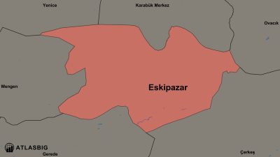 Eskipazar ve Komşu İlçeler Haritası Thumbnail