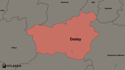 Daday ve Komşu İlçeler Haritası Thumbnail