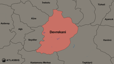 Devrekani ve Komşu İlçeler Haritası Thumbnail