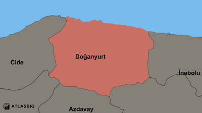 Doğanyurt ve Komşu İlçeler Haritası Thumbnail
