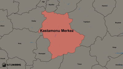 Kastamonu Merkez ve Komşu İlçeler Haritası Thumbnail