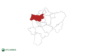Kayseri haritasında Kocasinan Thumbnail