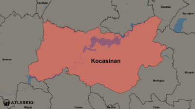 Kocasinan ve Komşu İlçeler Haritası Thumbnail