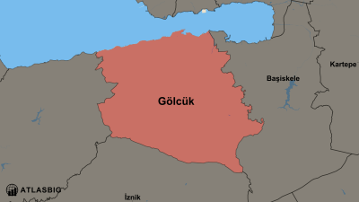 Gölcük ve Komşu İlçeler Haritası Thumbnail