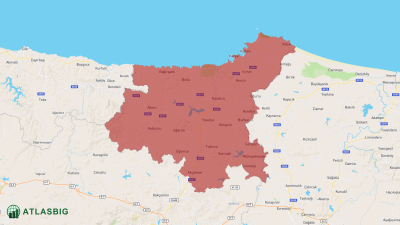 Kandıra, Kocaeli Haritası ve Nüfus İstatistikleri Thumbnail