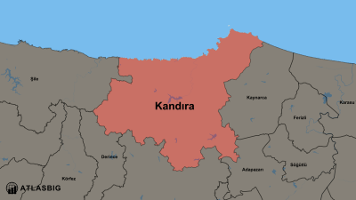 Kandıra ve Komşu İlçeler Haritası Thumbnail