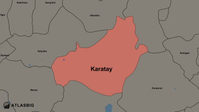 Karatay ve Komşu İlçeler Haritası Thumbnail