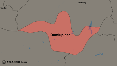 Dumlupınar ve Komşu İlçeler Haritası Thumbnail