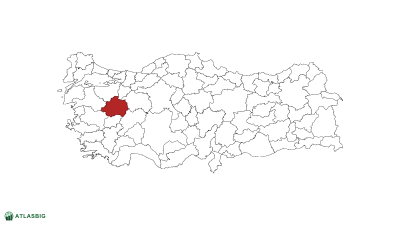 Türkiye haritasında Kütahya Thumbnail