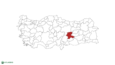 Türkiye haritasında Malatya Thumbnail