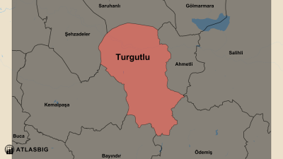 Turgutlu ve Komşu İlçeler Haritası Thumbnail