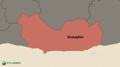 Nusaybin ve Komşu İlçeler Haritası Thumbnail