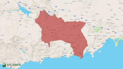Gülnar, Mersin Haritası ve Nüfus İstatistikleri Thumbnail