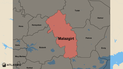 Malazgirt ve Komşu İlçeler Haritası Thumbnail
