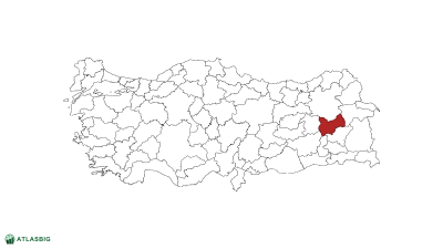 Türkiye haritasında Muş Thumbnail