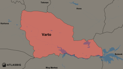 Varto ve Komşu İlçeler Haritası Thumbnail