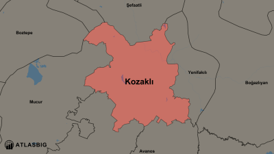 Kozaklı ve Komşu İlçeler Haritası Thumbnail