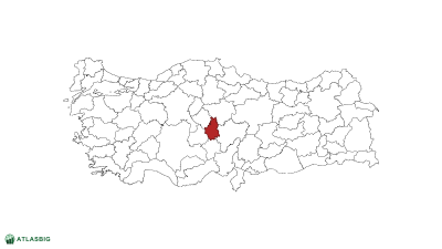 Türkiye haritasında Nevşehir Thumbnail