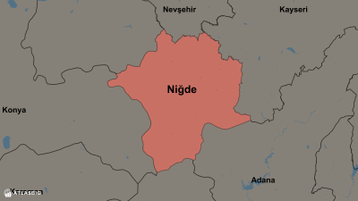 Niğde ve Komşu İller Haritası Thumbnail