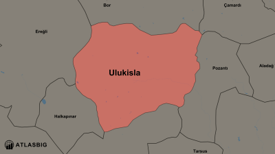 Ulukisla ve Komşu İlçeler Haritası Thumbnail