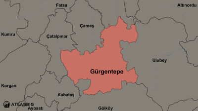 Gürgentepe ve Komşu İlçeler Haritası Thumbnail