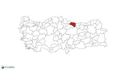 Türkiye haritasında Ordu Thumbnail