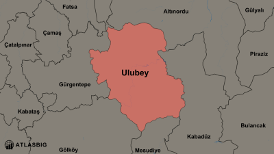 Ulubey ve Komşu İlçeler Haritası Thumbnail