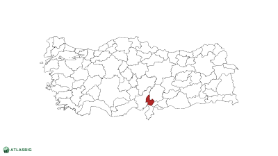 Türkiye haritasında Osmaniye Thumbnail