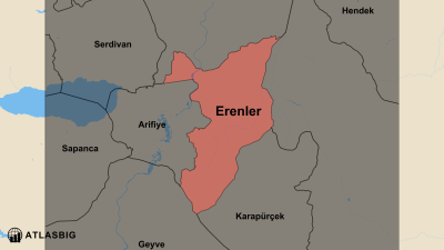 Erenler ve Komşu İlçeler Haritası Thumbnail