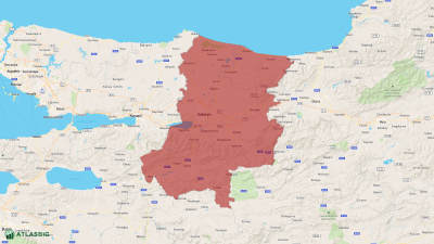 Sakarya Haritası ve Nüfus İstatistikleri Thumbnail