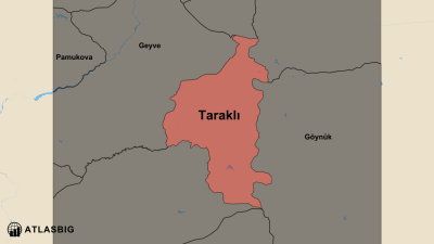 Taraklı ve Komşu İlçeler Haritası Thumbnail