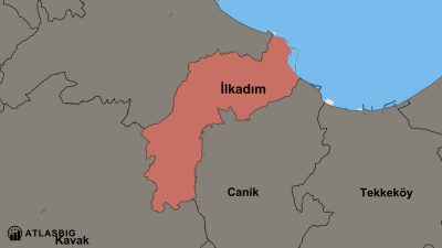 İlkadım ve Komşu İlçeler Haritası Thumbnail
