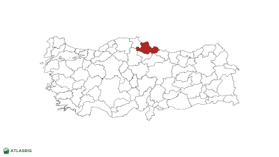 Türkiye haritasında Samsun Thumbnail