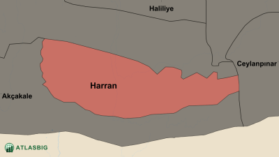 Harran ve Komşu İlçeler Haritası Thumbnail