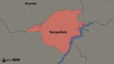 Saraydüzü ve Komşu İlçeler Haritası Thumbnail