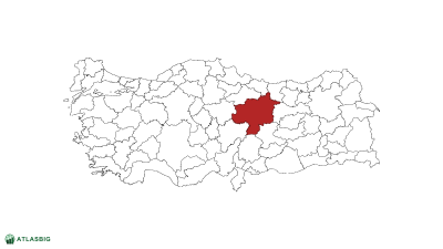 Türkiye haritasında Sivas Thumbnail