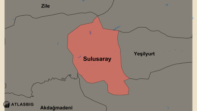 Sulusaray ve Komşu İlçeler Haritası Thumbnail