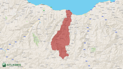 Araklı, Trabzon Haritası ve Nüfus İstatistikleri Thumbnail