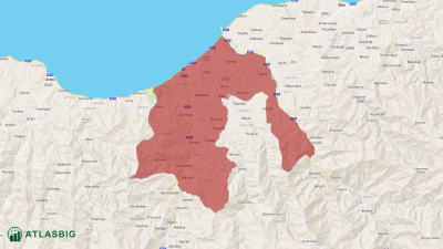 Of, Trabzon Haritası ve Nüfus İstatistikleri Thumbnail