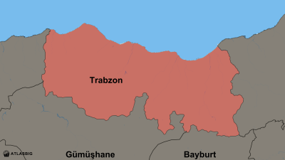 Trabzon ve Komşu İller Haritası Thumbnail
