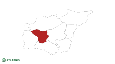 Tunceli haritasında Hozat Thumbnail