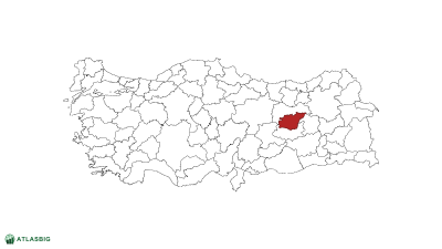 Türkiye haritasında Tunceli Thumbnail