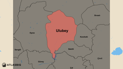 Ulubey ve Komşu İlçeler Haritası Thumbnail