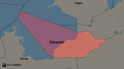Edremit ve Komşu İlçeler Haritası Thumbnail