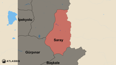 Saray ve Komşu İlçeler Haritası Thumbnail